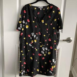 Chelsea28 Black Floral Dress